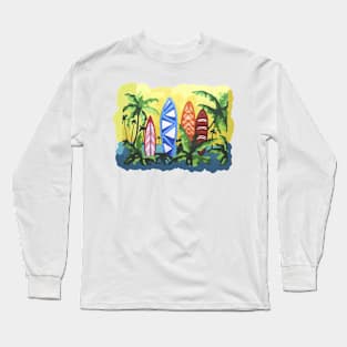 Surfing Long Sleeve T-Shirt